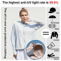 Thumbnail for [50 times sun protection] Lightweight sun protection clothing for men and women