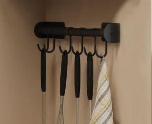 WALL HANGING ORGANIZER COOKWARE SHELF