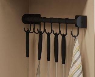 WALL HANGING ORGANIZER COOKWARE SHELF