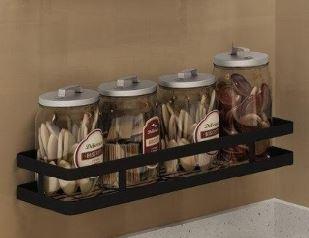 WALL HANGING ORGANIZER COOKWARE SHELF