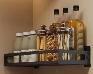 WALL HANGING ORGANIZER COOKWARE SHELF