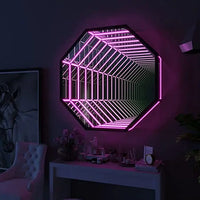 Thumbnail for PrismGlow Polygon Mirror Wall Lights