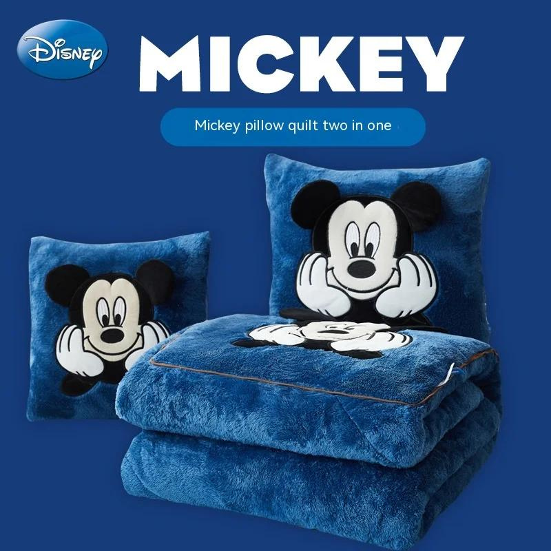 StitchySnuggle: Disney Stitch Two-in-One Kawaii Pillow Blanket