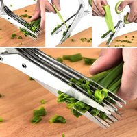 Thumbnail for 5-Blade Kitchen Scissors