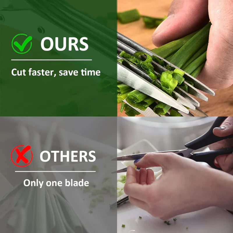5-Blade Kitchen Scissors