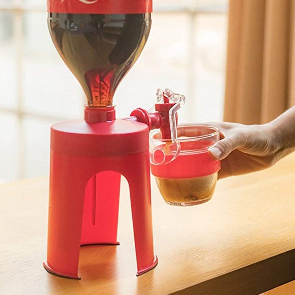 Upside Down Soda Beverage Dispenser