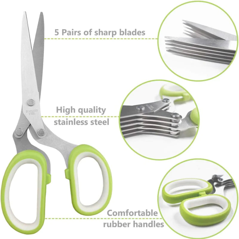 5-Blade Kitchen Scissors