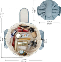 Thumbnail for GlamGrove Barrel Beauty Bag