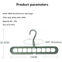 Thumbnail for SpaceMax Multi-Port Closet Organization Hangers