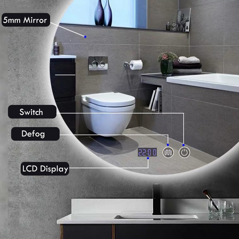 KawayMigi - LED Backlit Mirror