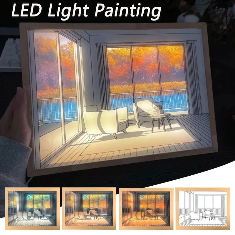 Illuminated Painting Wall Art