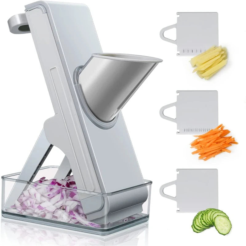 5 in 1 Mandoline - Safe Vegetables Slicer