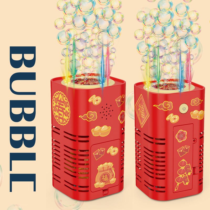 Fireworks Bubble Machine