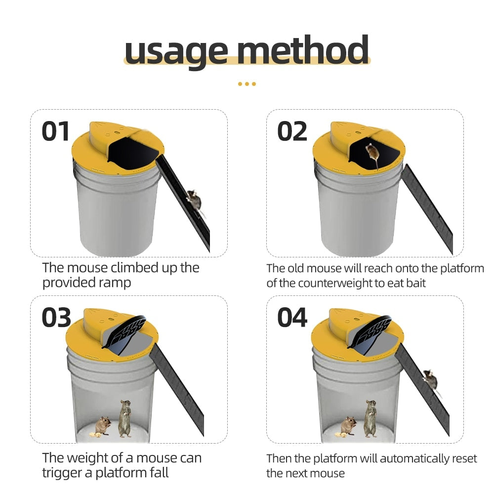 Bucket Mouse Trap
