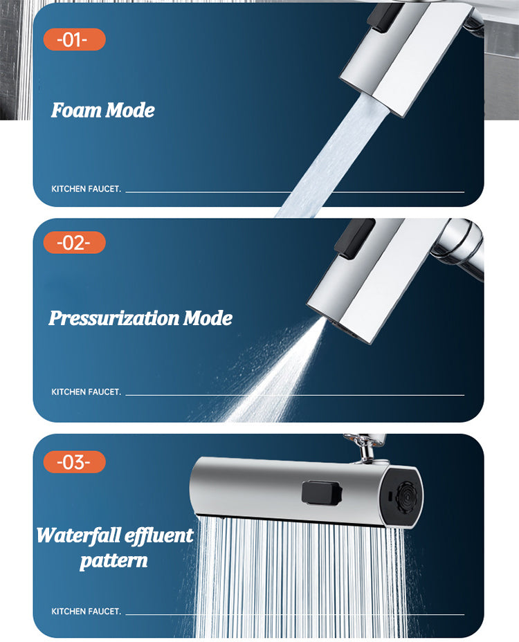 Waterfall Kitchen Faucet