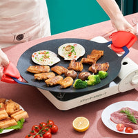 Thumbnail for NomadFlame Round Fusion Grill: Portable Korean Barbecue Pan