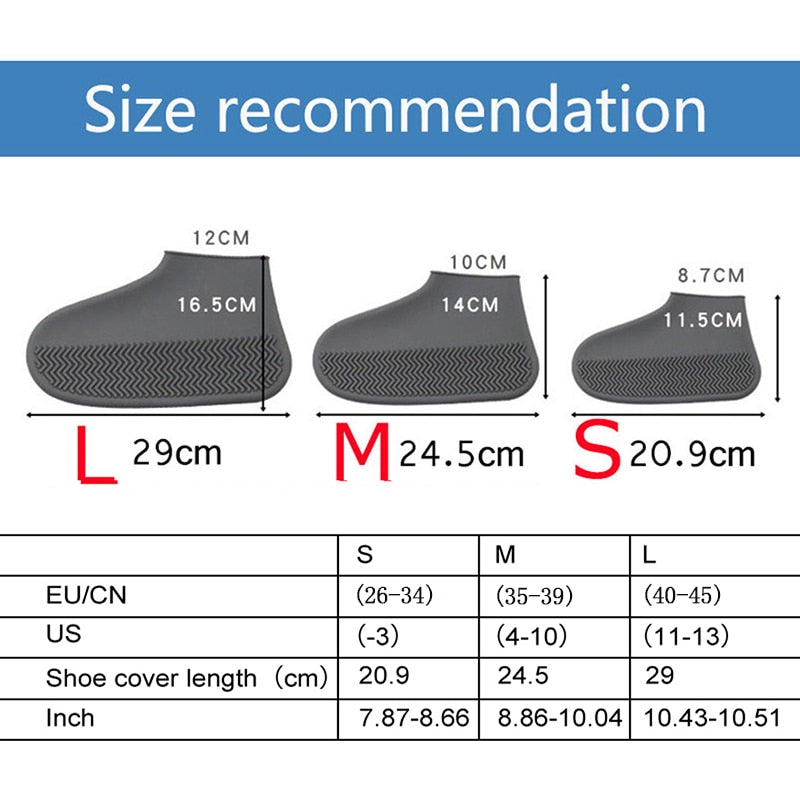 AquaGuard FlexiRain Unisex Rain Boot Shields