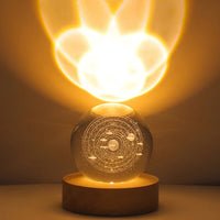 Thumbnail for CosmicGlow™ Galaxy Projector Crystal Ball Night Light