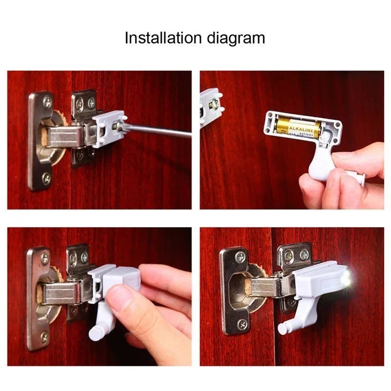GlowMaster™ 10Pcs/Set LED Inner Hinge Lights