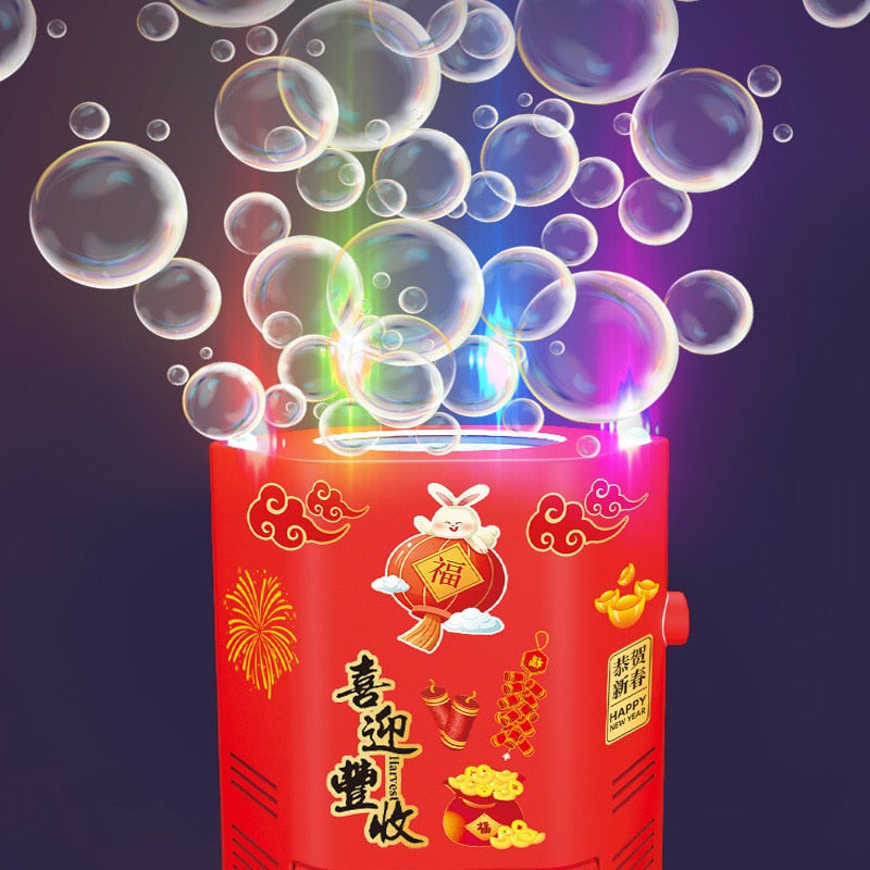 Fireworks Bubble Machine
