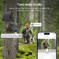 Thumbnail for GuardEye 360° Solar Sentinel: 4MP 4G Wildlife Surveillance System