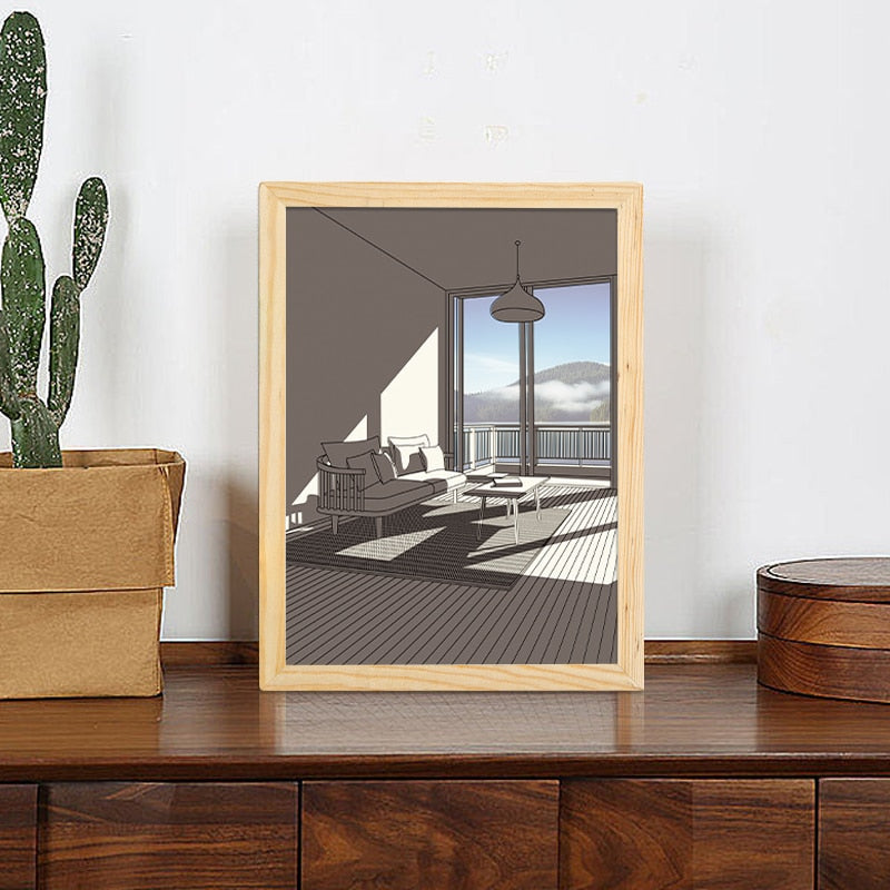 Illuminated Painting Wall Art