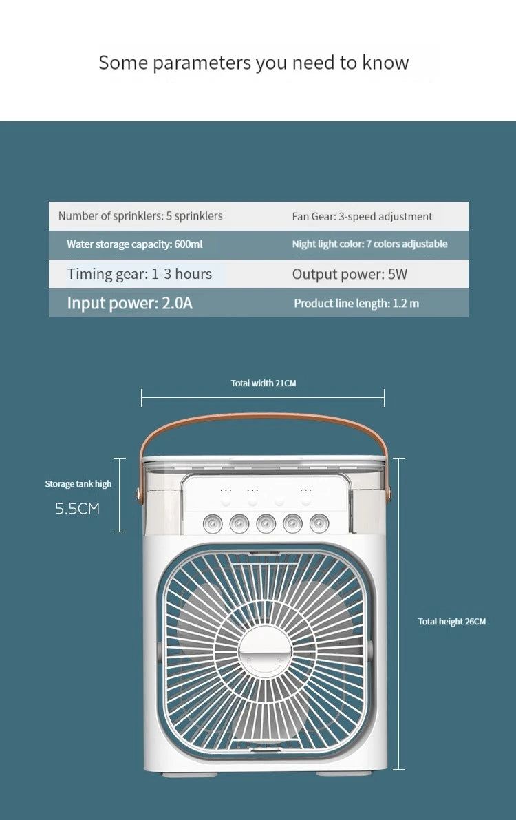 ChillBreeze 4-in-1 Personal Cooler