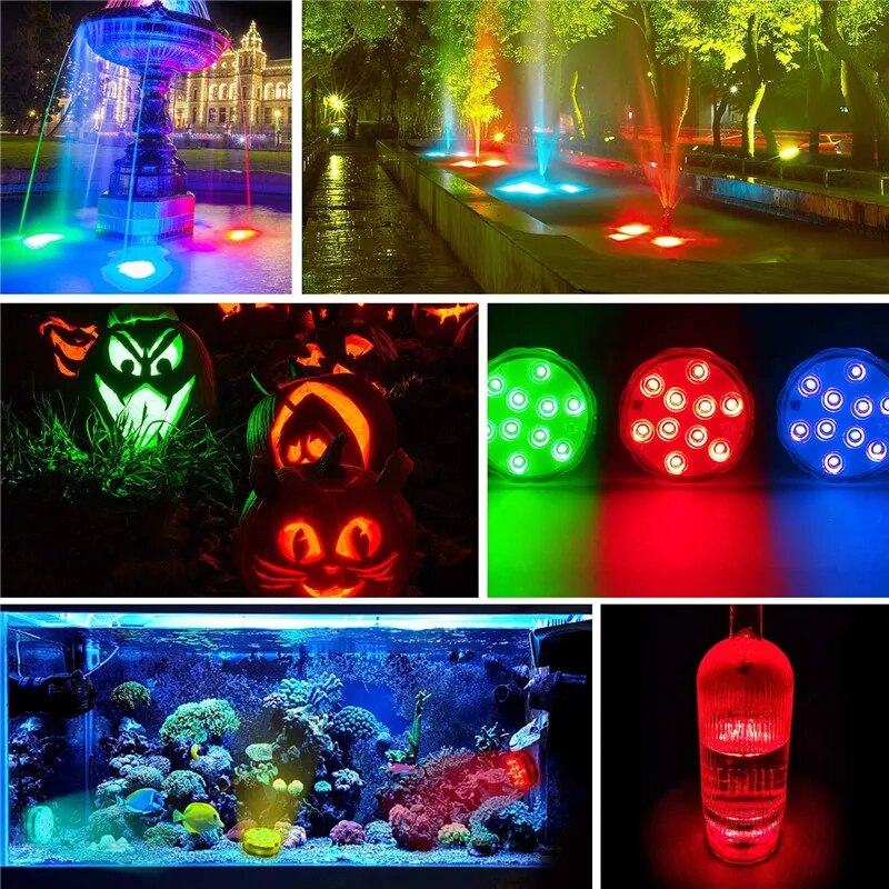 Remote Control Waterproof Magnet Suction LED Light