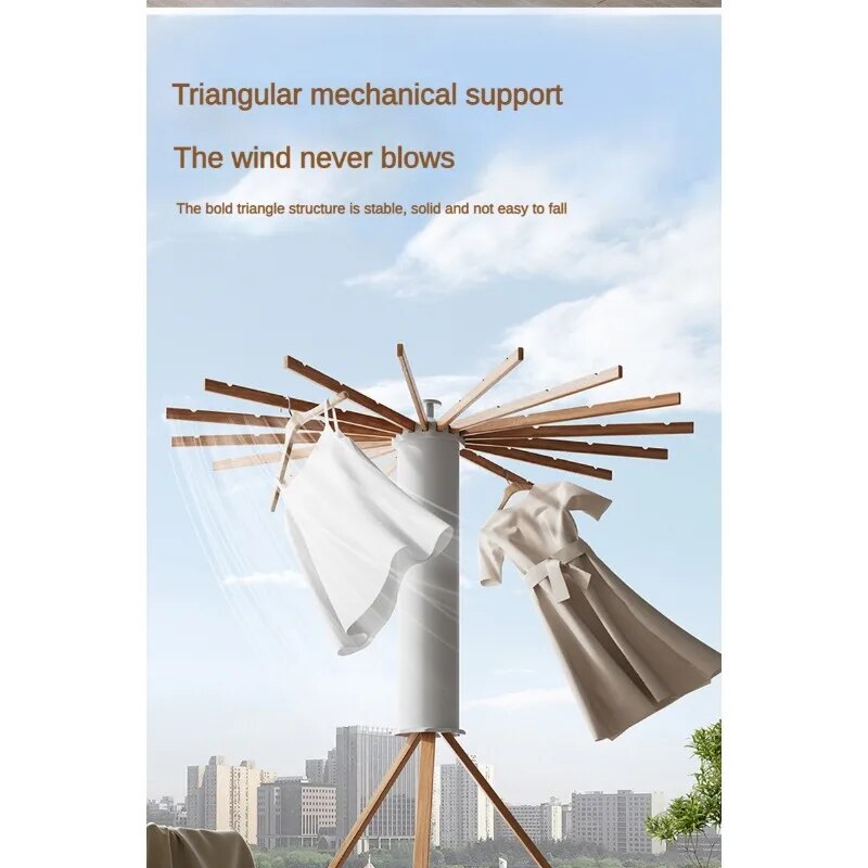 SunFold™ Balcony Folding Drying Rack