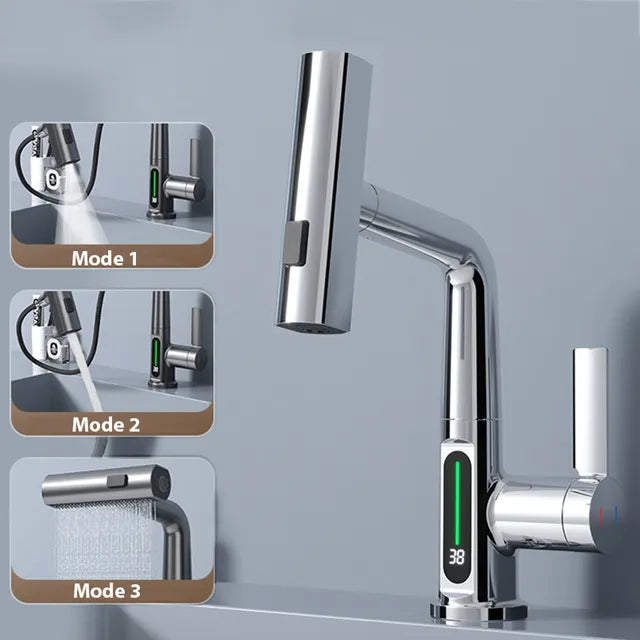 Waterfall Kitchen Faucet