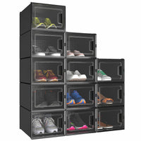 Thumbnail for 6/12/18 PCS Stackable Shoe Box Sneaker Cases