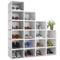 Thumbnail for 6/12/18 PCS Stackable Shoe Box Sneaker Cases