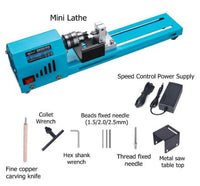 Thumbnail for DIY Portable Woodworking Mini Lathe Drill