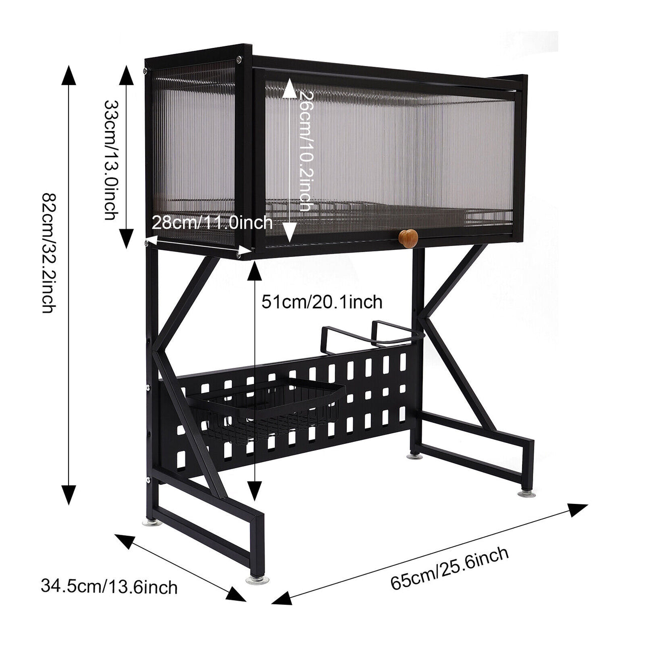Kitchen Sink Holder Storage Drainage Rack