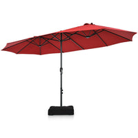 Thumbnail for 15ft Patio Market Umbrella with base