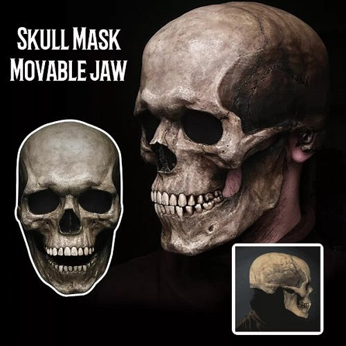 Movable Jaw Skull Mask