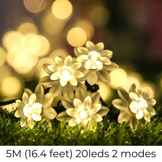 SolarFlora Radiance: Enchanted Garden Illumination