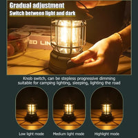 Thumbnail for Portable Retro Camping Lamp