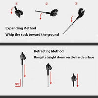 Thumbnail for Self-Defense Telescopic Swing Stick