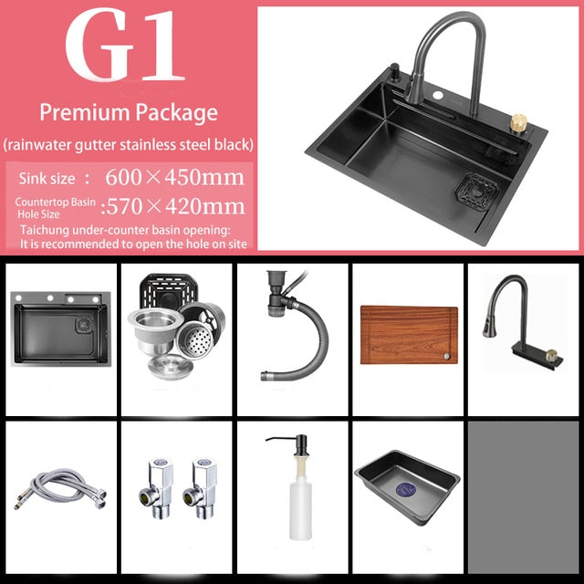 KawayMigi™ Kitchen Sink