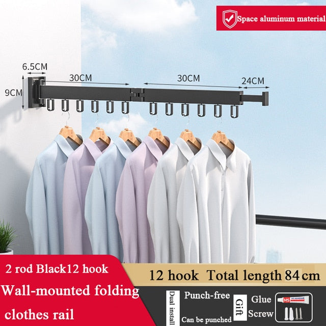 Multi-Function Expandable Drying Rack Hanger
