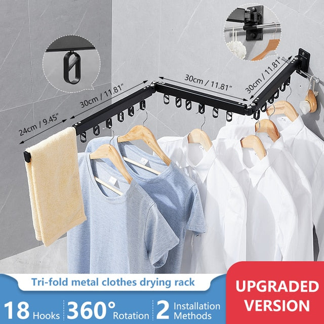 Multi-Function Expandable Drying Rack Hanger