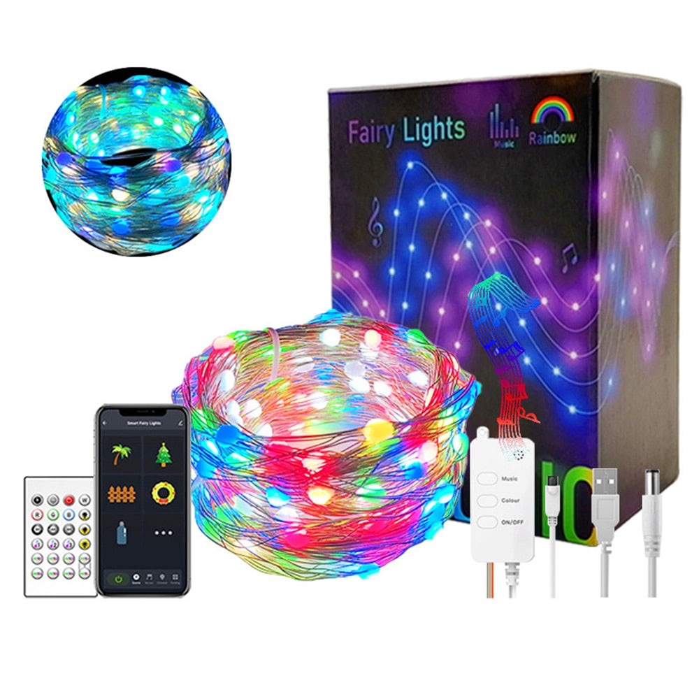 Smart LED Fairy Lamp (Voice Assistant )