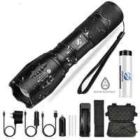 Thumbnail for Waterproof navy special flashlight high lumen