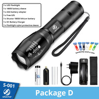 Thumbnail for Waterproof navy special flashlight high lumen