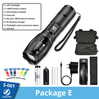 Thumbnail for Waterproof navy special flashlight high lumen