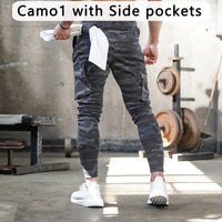 Thumbnail for Men Gym Cargo Pants