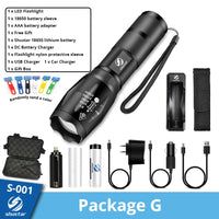 Thumbnail for Waterproof navy special flashlight high lumen