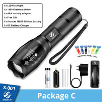 Thumbnail for Waterproof navy special flashlight high lumen