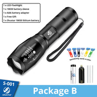 Thumbnail for Waterproof navy special flashlight high lumen